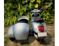 Sidecar Vespa Silver Retro Edition